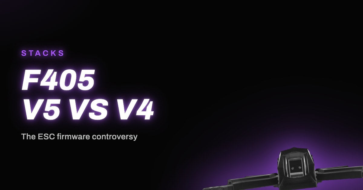 SpeedyBee F405 V5 vs V4 ESC firmware change - LUCEED LAB article cover