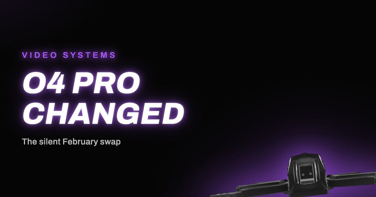 DJI O4 Pro silent hardware change 2026 - LUCEED LAB article cover
