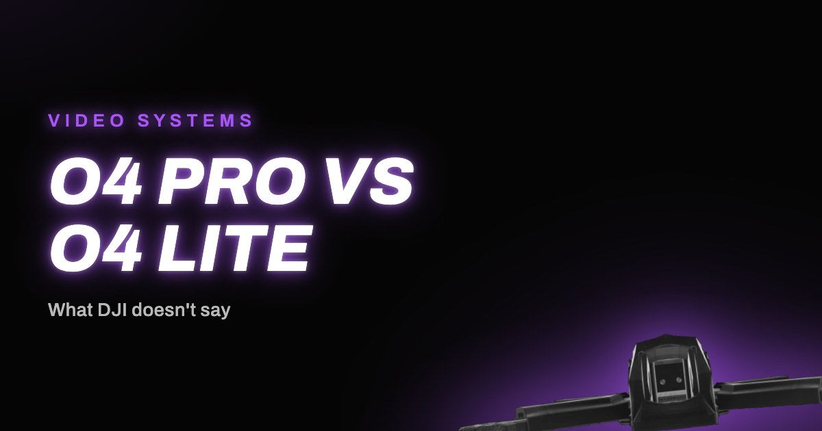 DJI O4 Pro vs O4 Lite comparison - LUCEED LAB article cover