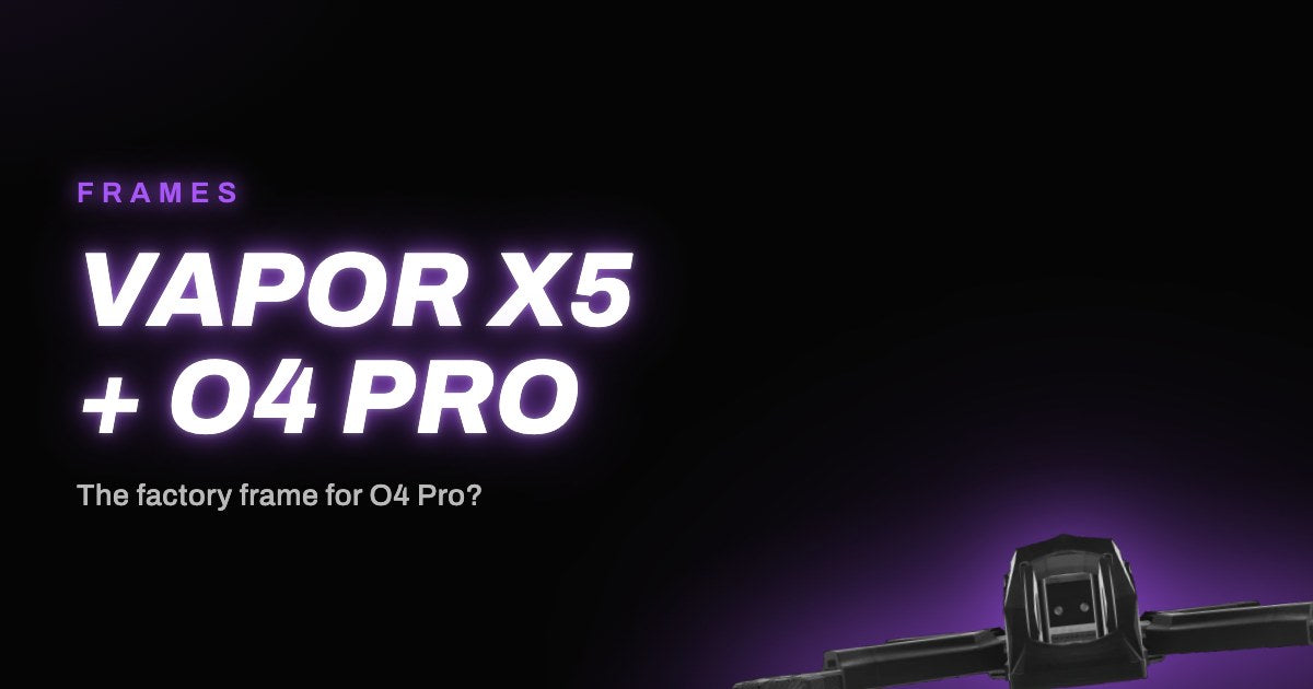 GEPRC Vapor X5 D5 with DJI O4 Pro review - LUCEED LAB article cover