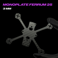 Ferrum 25 monoplate 3mm T700 carbon fiber OEM replacement spare part - LUCEED FPV