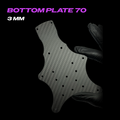 Ferrum 70 bottom plate 3mm T700 carbon fiber OEM replacement spare part - LUCEED FPV