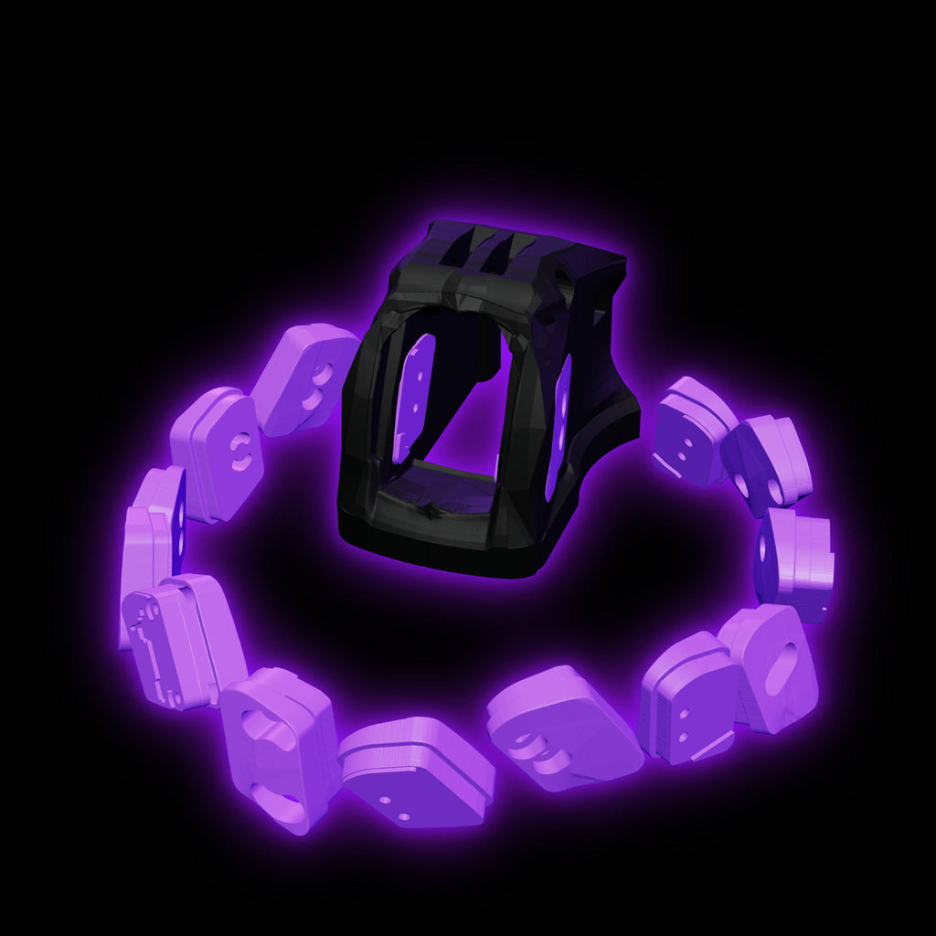 Ferrum Cage V2 surrounded by camera inserts