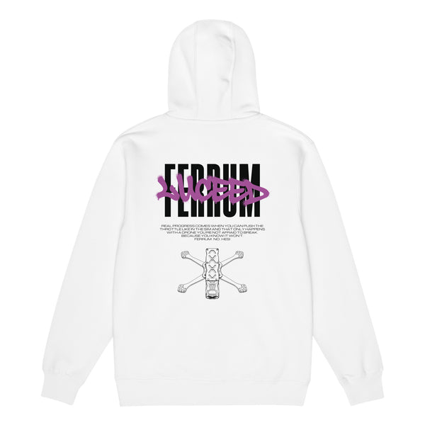 Ferrum White Hoodie